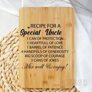 Individual Charcuterie board - Recipe for a Special Uncle